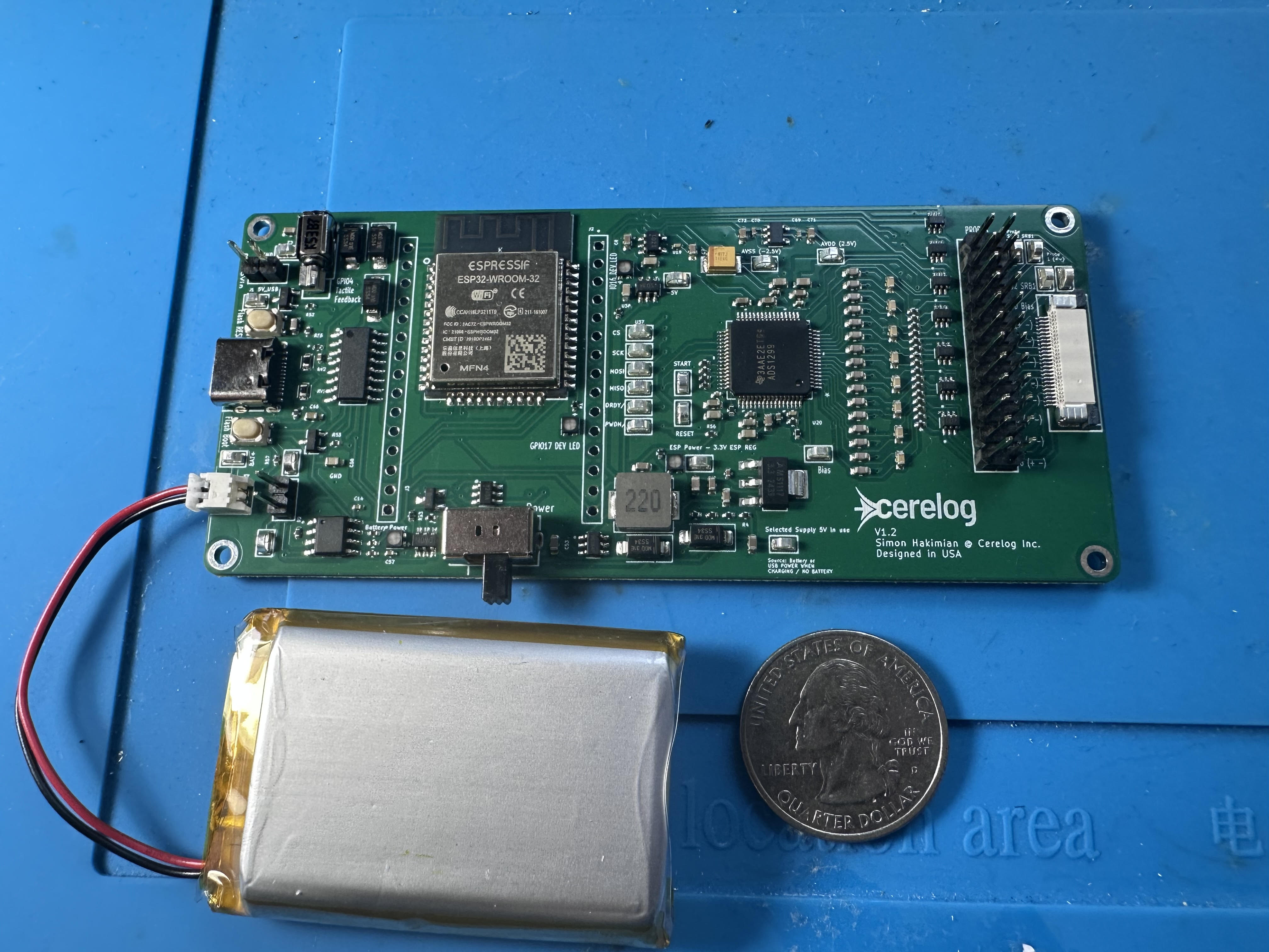 EEG Circuit Board - View 2
