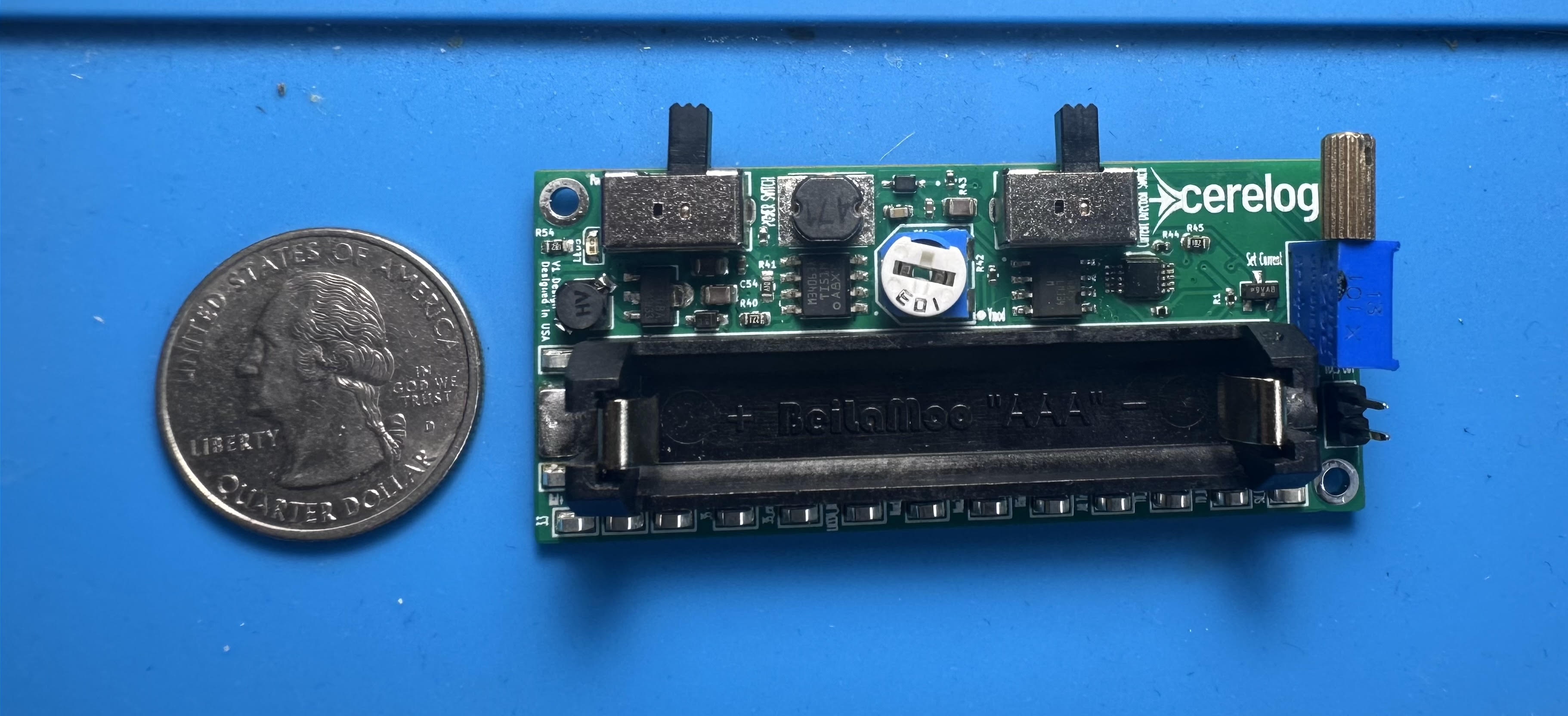 Cerelog tDCS Stimulator Board - Photo