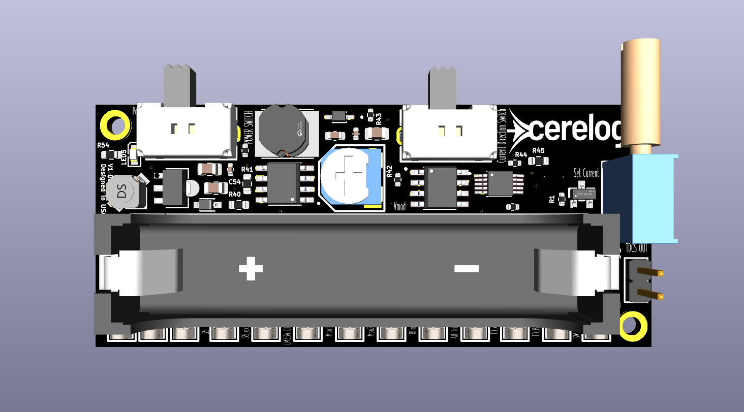 Cerelog tDCS Stimulator Board